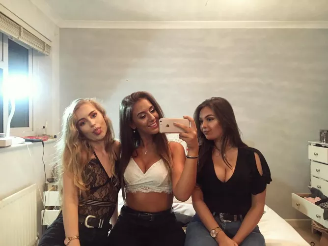 Blonde, brunette, busty