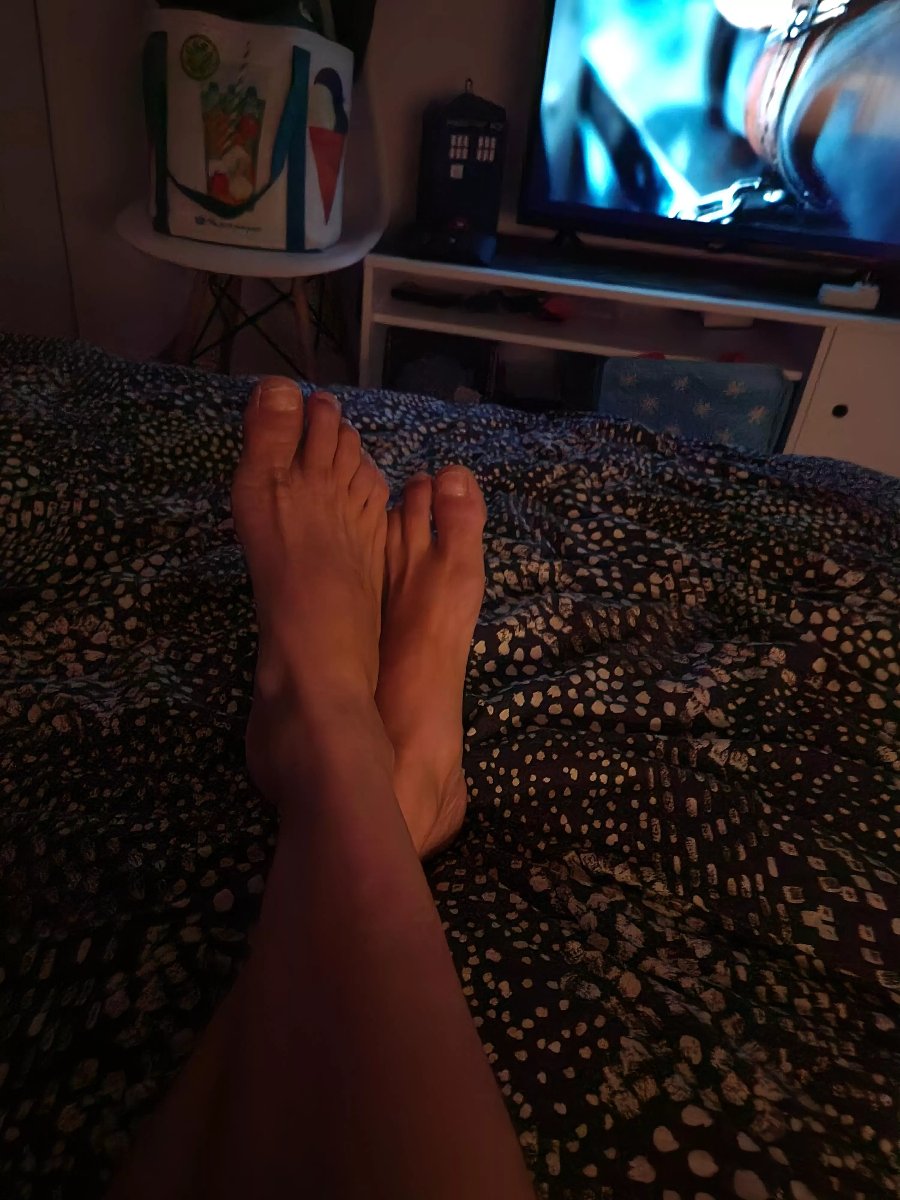 Chilling on a humid night