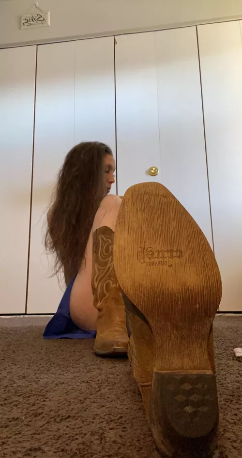 Cowgirl boots anyone?