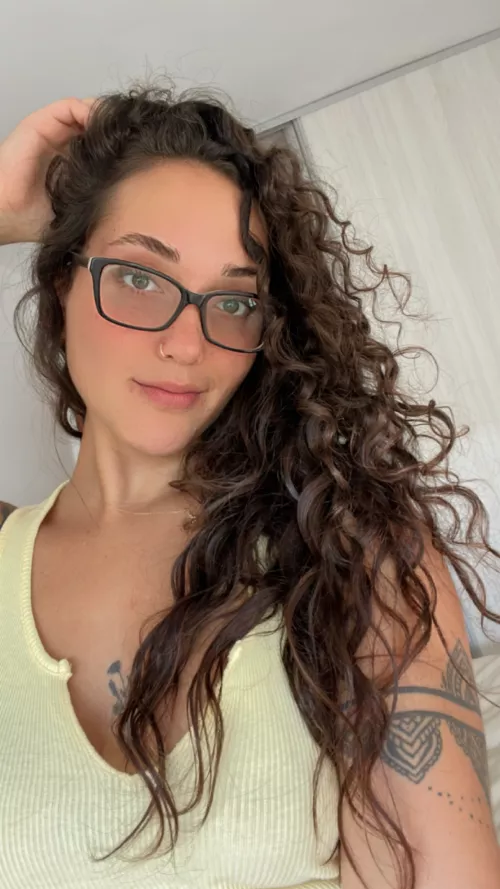 Cute and nerdy, a perfect combination