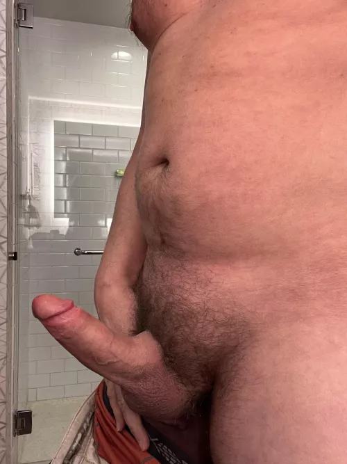 Dad (49) promises that we will snuggle after I breed you