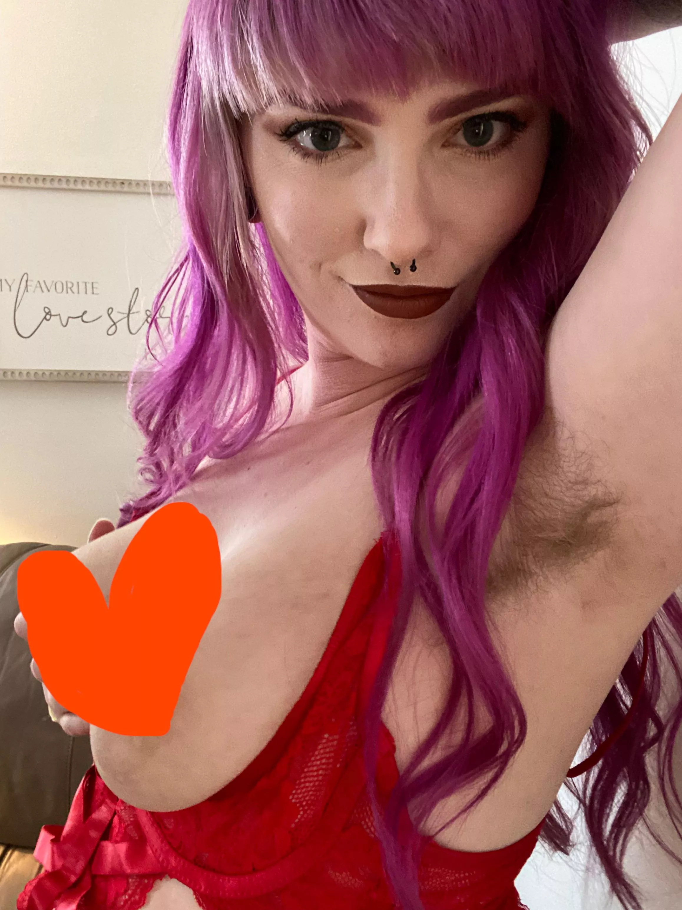 Do you want to be my valentine? you can spend the day worshiping my armpits? ❤️ link below