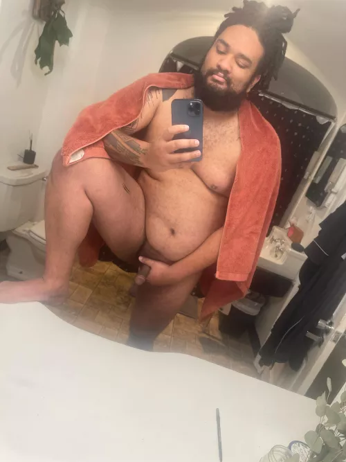 Fresh out of the shower