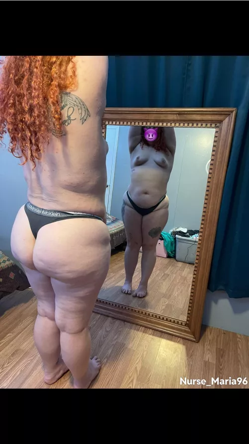 Front and back are looking good🥵