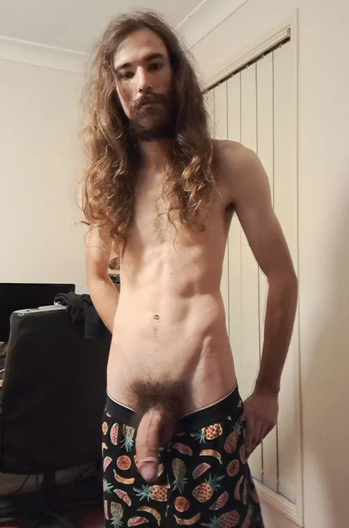 Got thick hair and a thick cock!