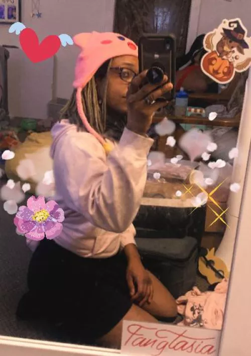 I don’t care what anybody says about black femboys, I felt pretty darn cute 🥰