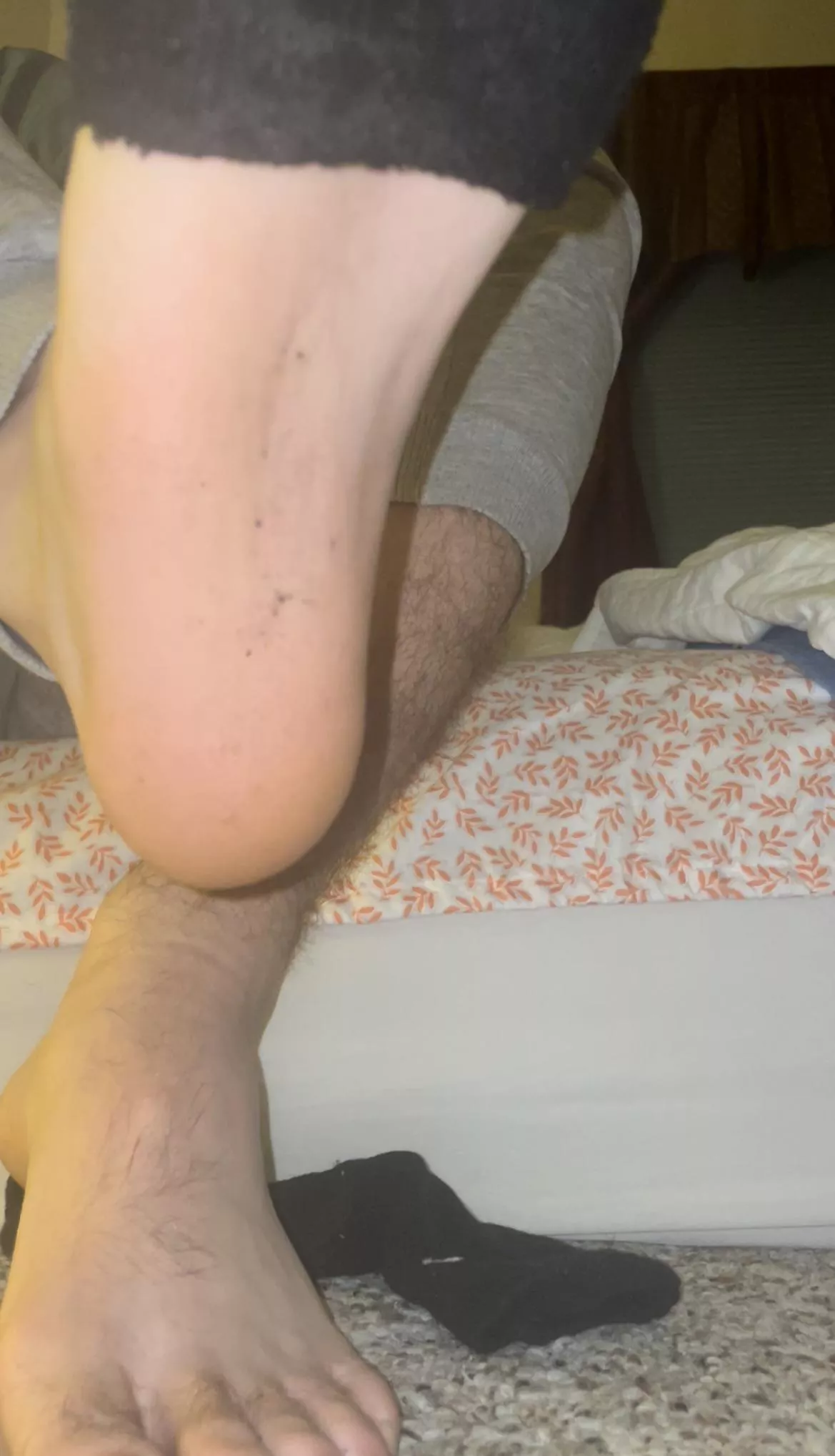 I know my foot boys want to watch me peel these sweaty socks off after a long day 😈