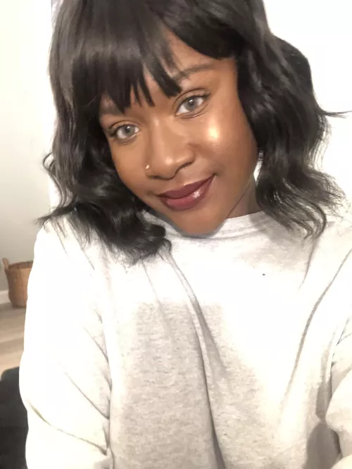 Just did my makeup! [F]eeling cute