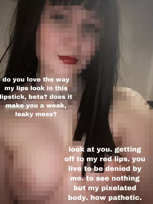 leaky betas have my heart 🫶🏻 [domme] [oc]