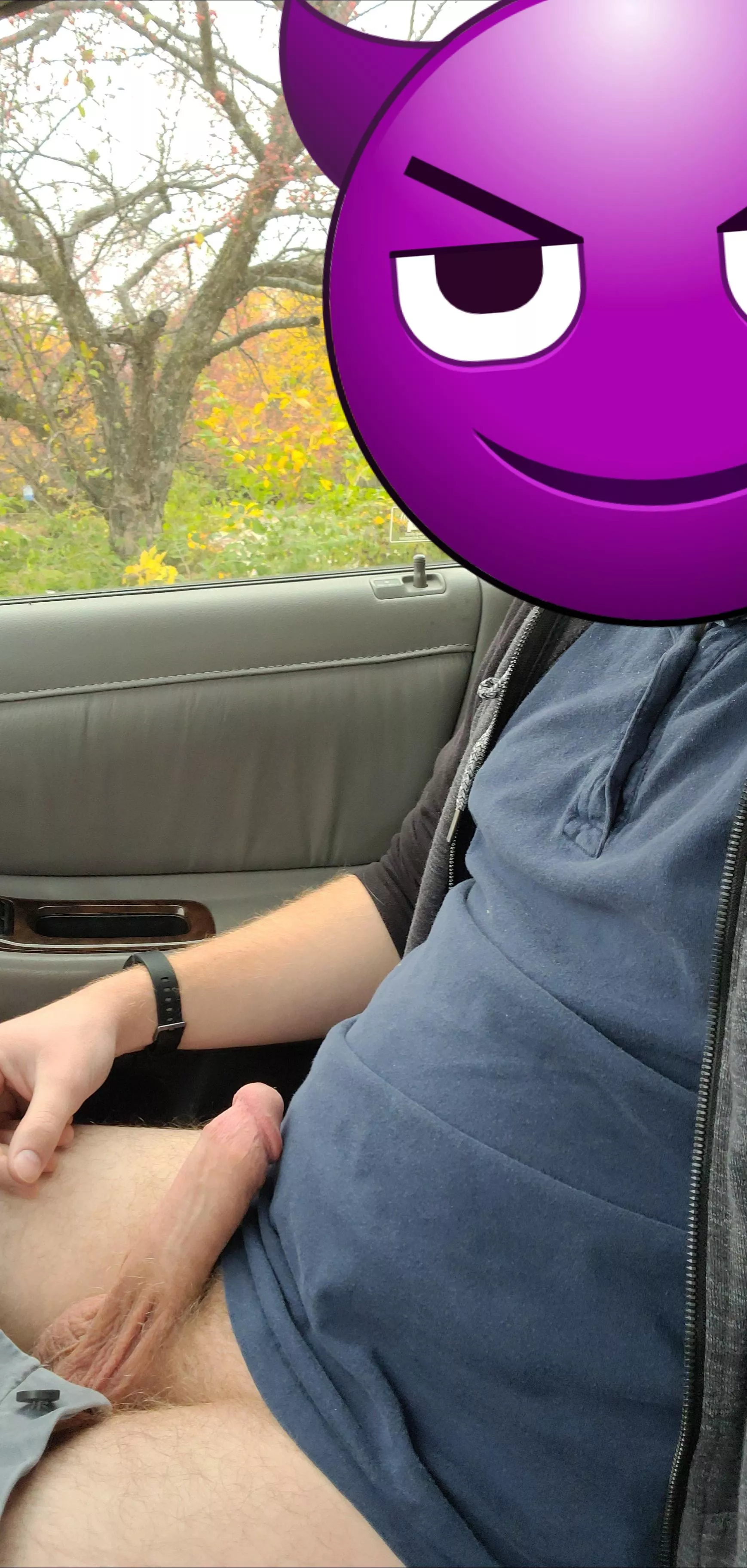 lunch break in the parking lot