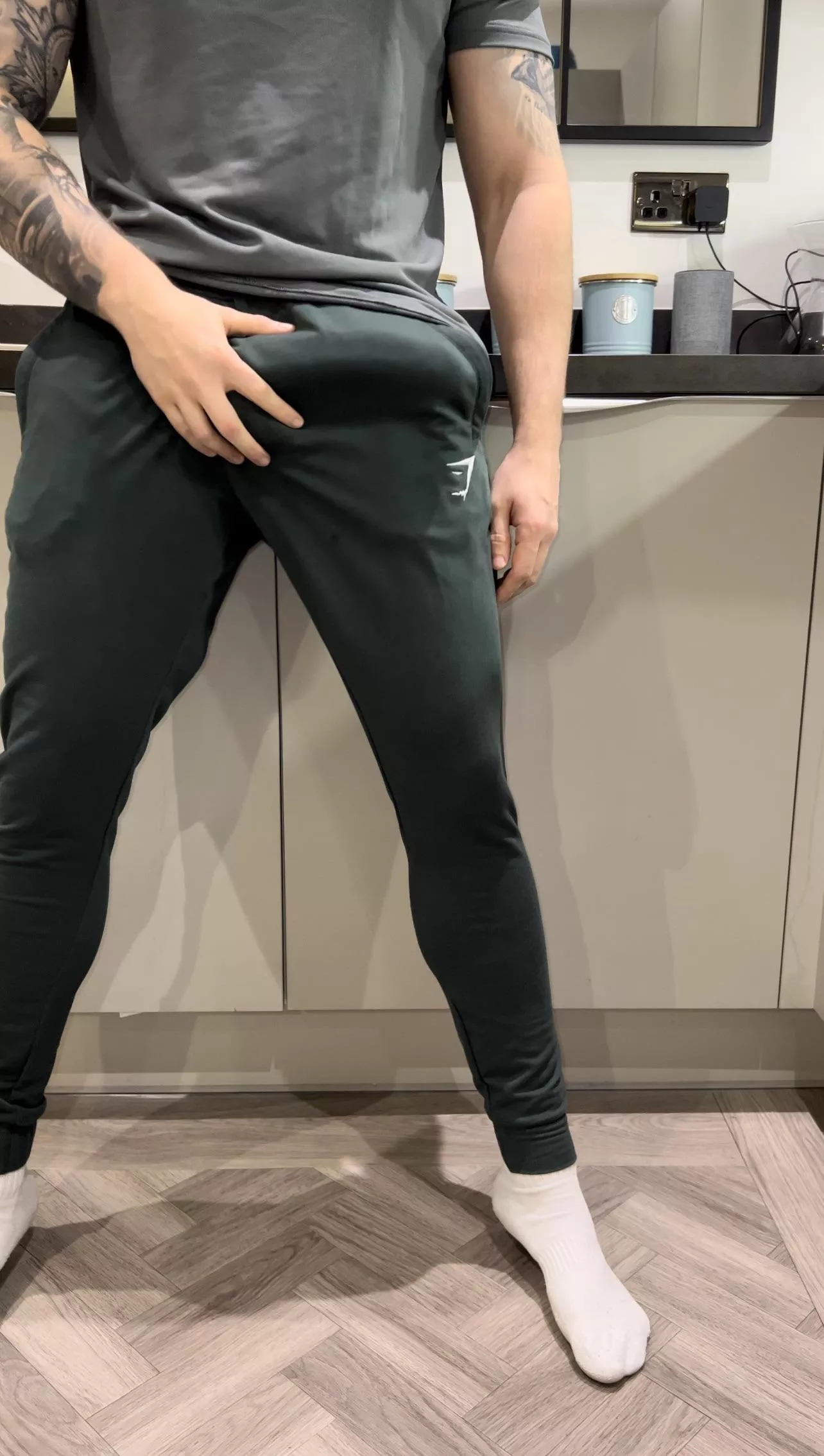 my new joggers don’t hide this very well