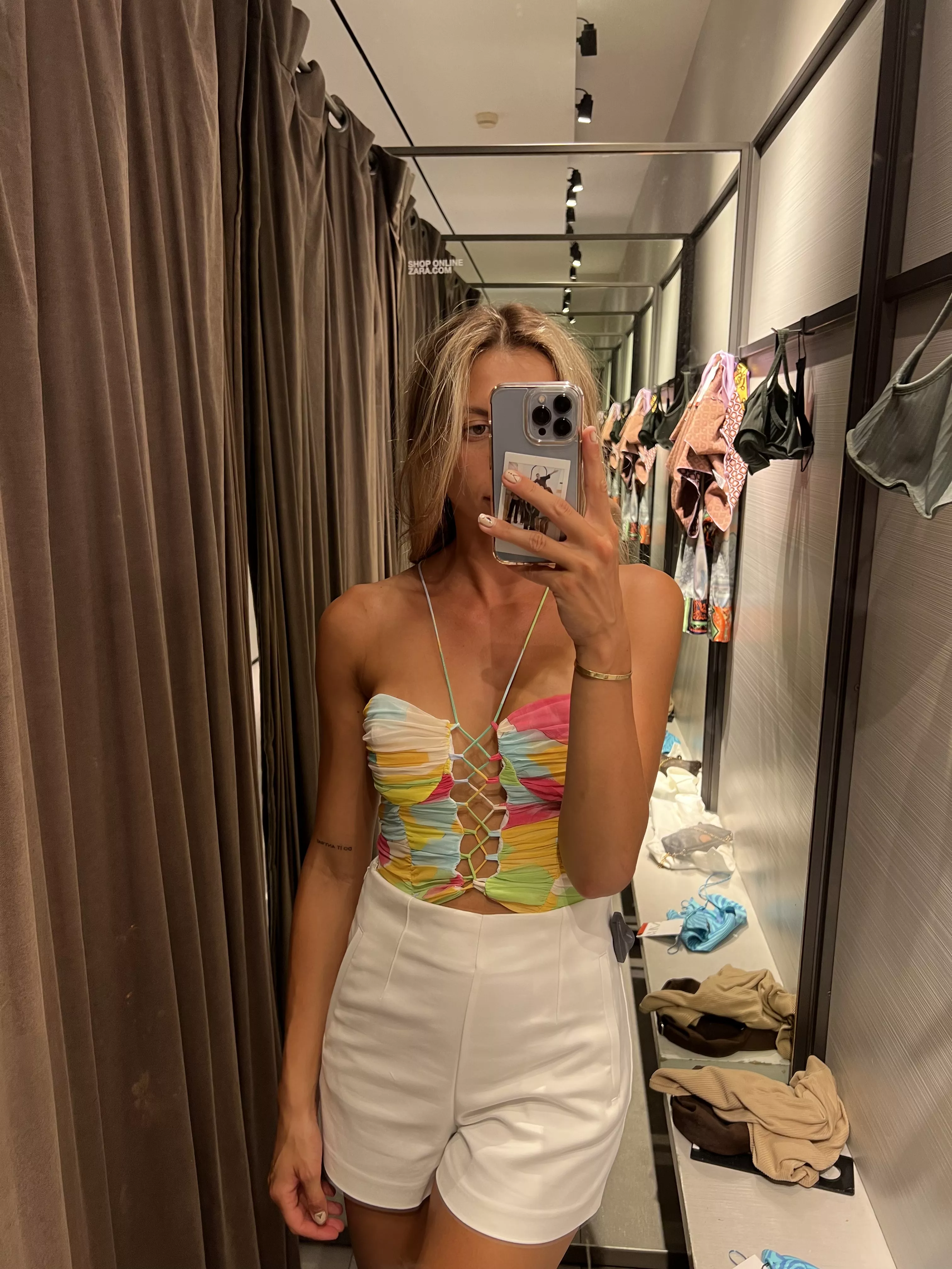 Need you inside the changing rooms now!