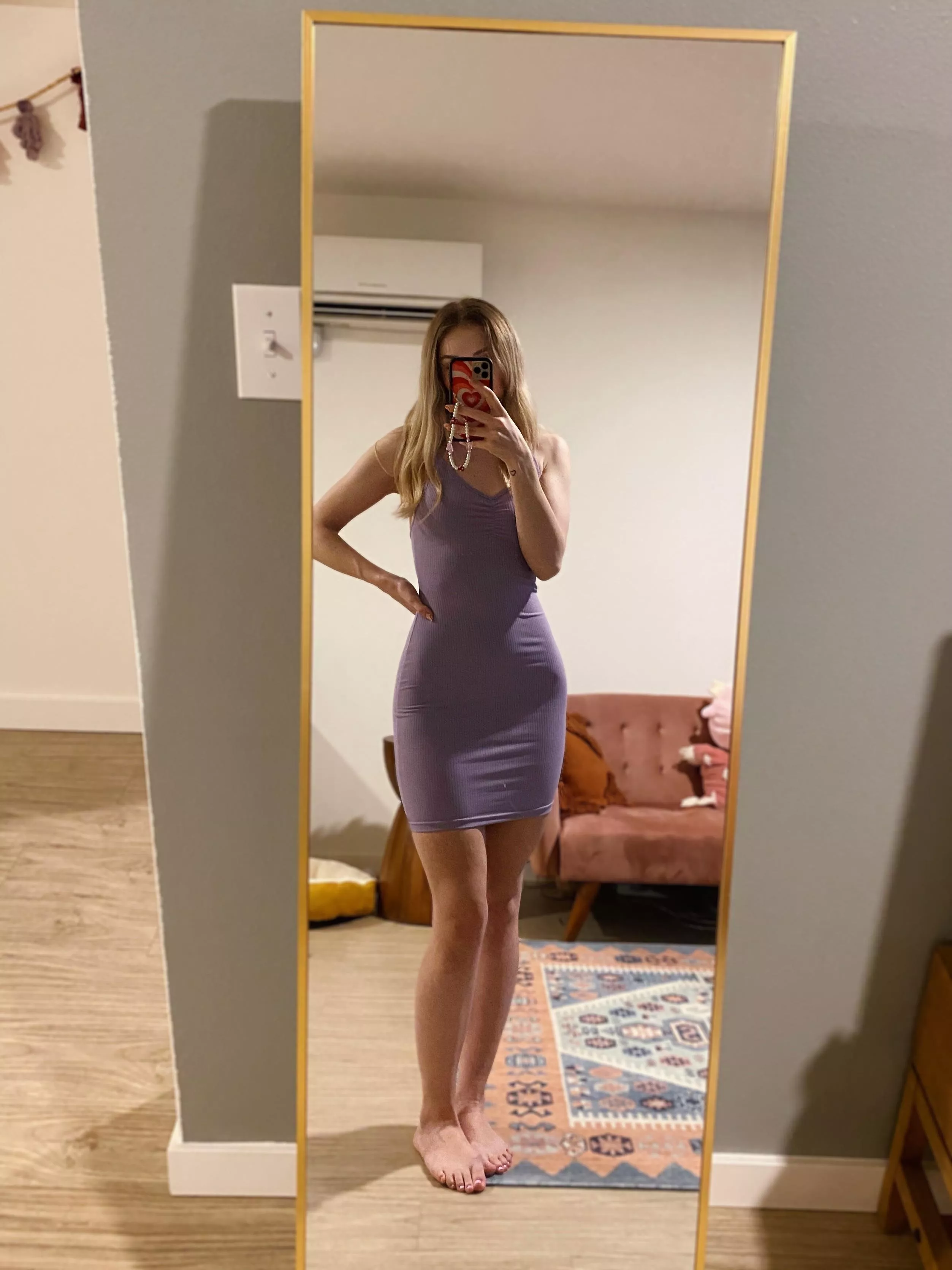 new purple dress [f]