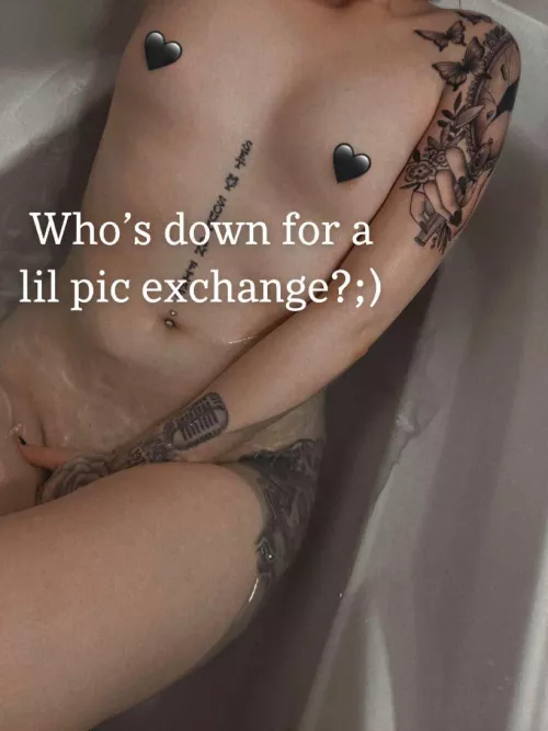 new tattoo & same cute tits ;)