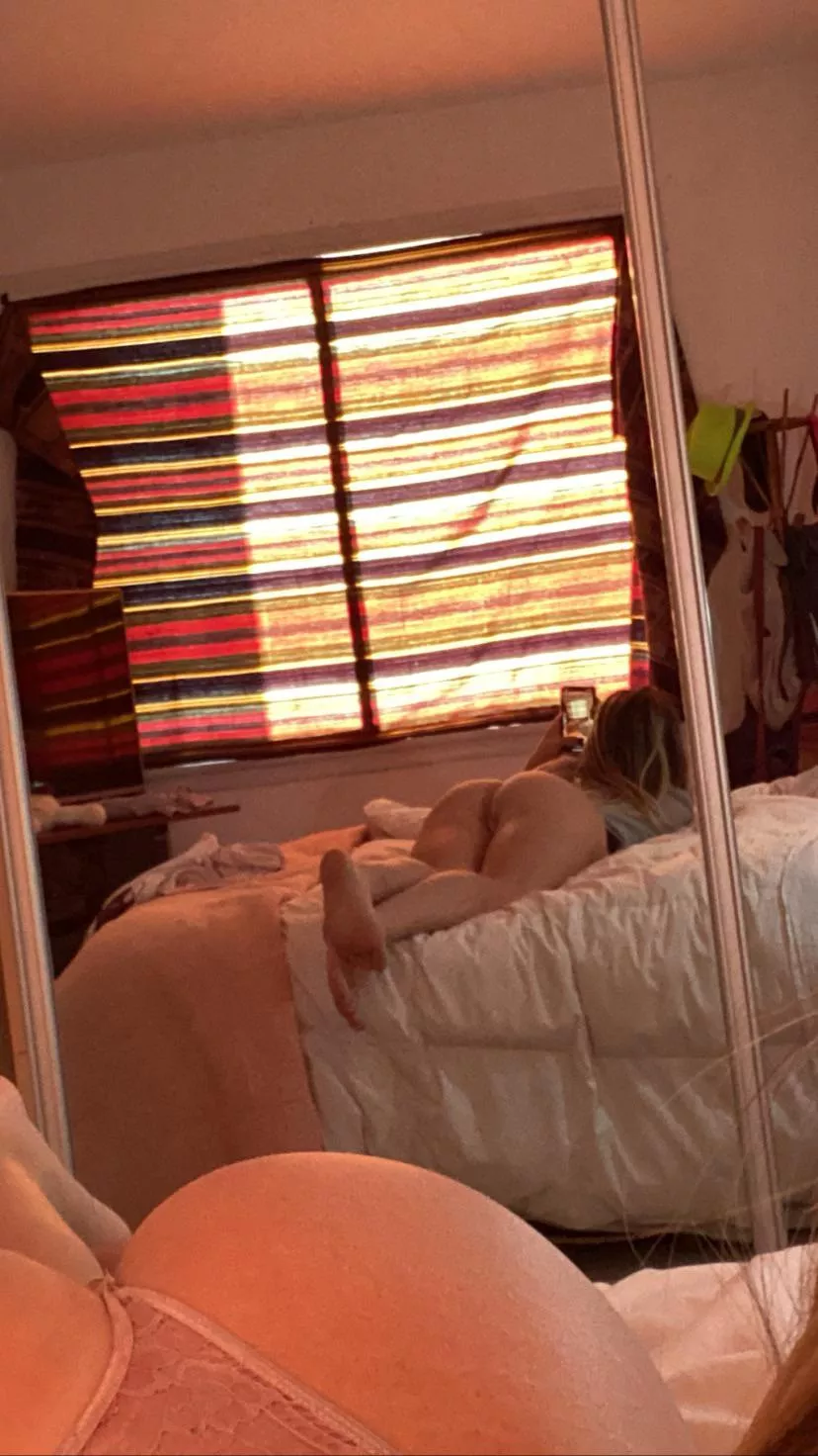 Open your mouth and I licked my feet