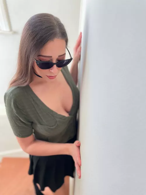 Sunlight in the stairwell.