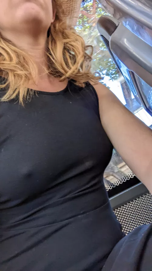 The aircon on the bus was working a little too well