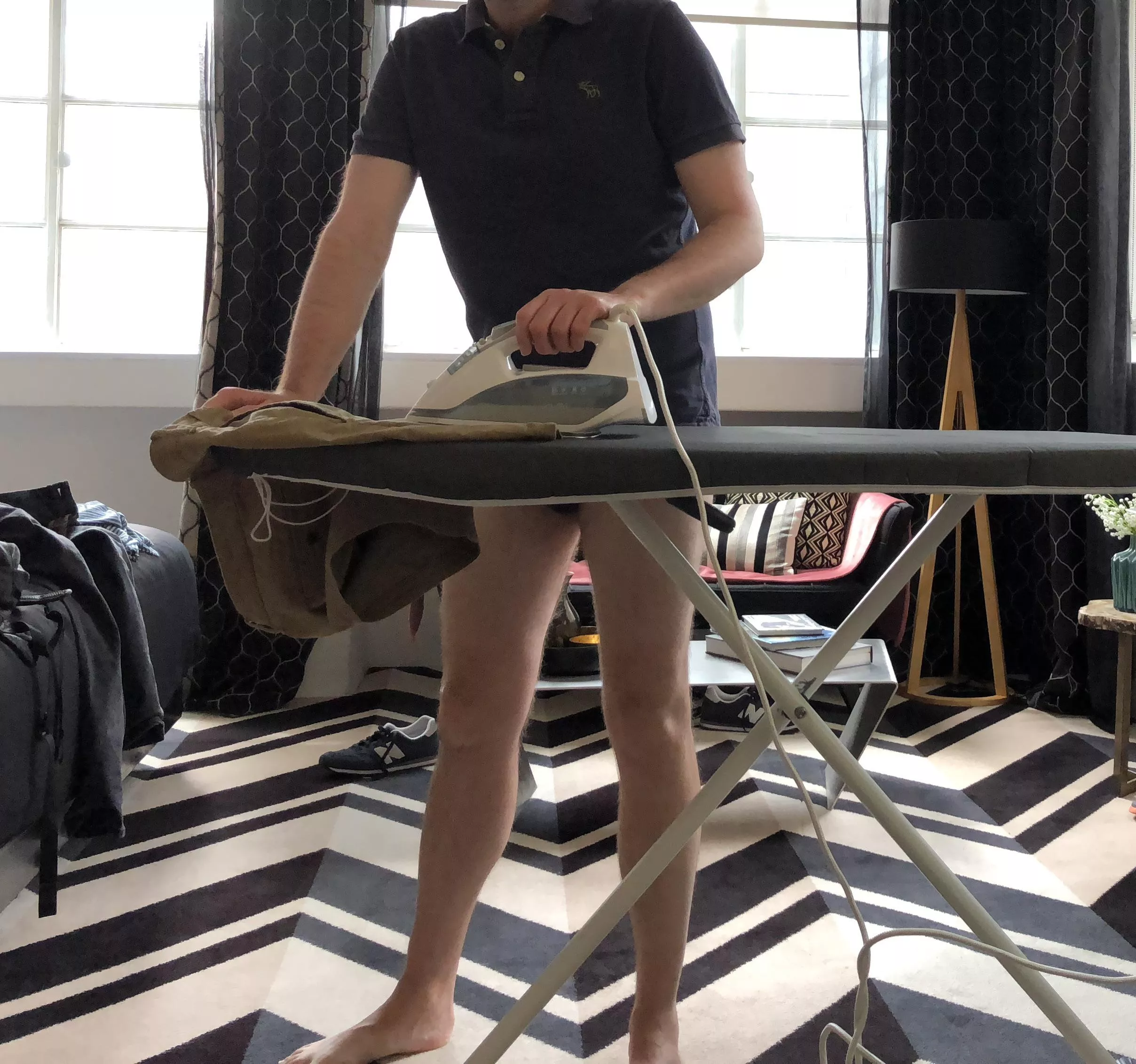 The problem with travelling somewhere warm when it’s winter where you live is that all your summer clothes need ironing before you can wear them (42)