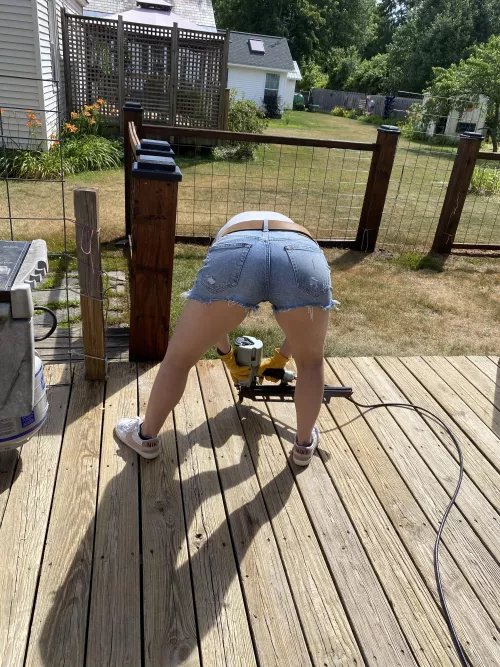 The tighter the jeans the harder I work…