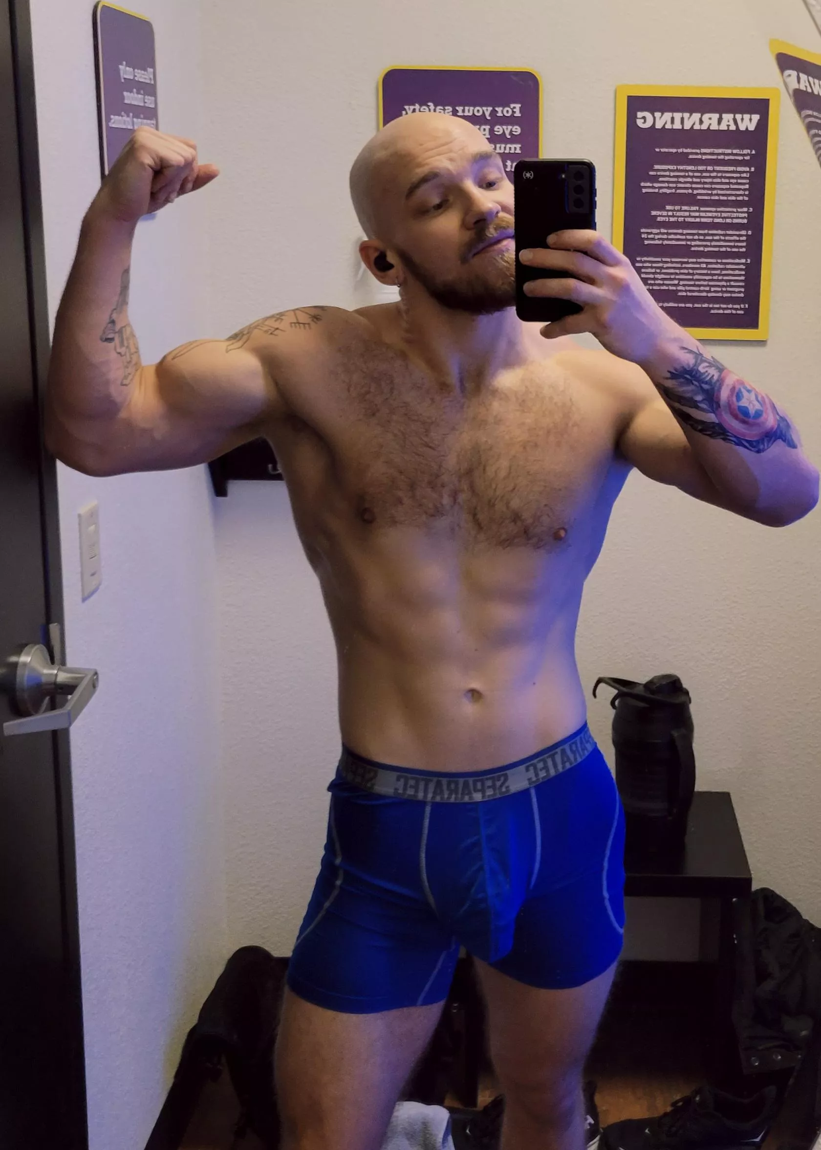 Trimming down, gaining mass, let's go😏