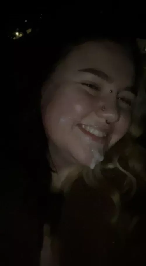 walking out the forest covered in cum xx