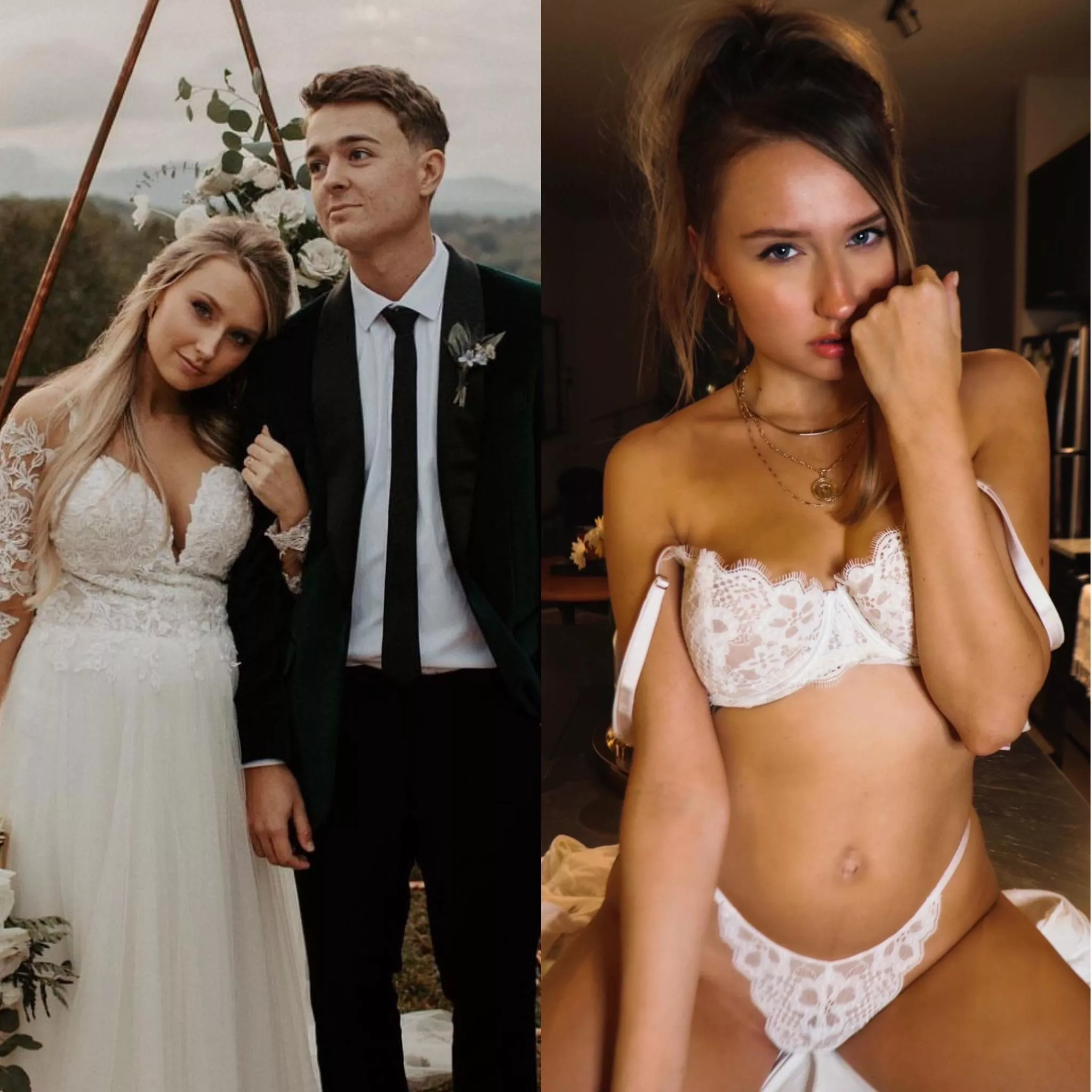 When the dress comes off