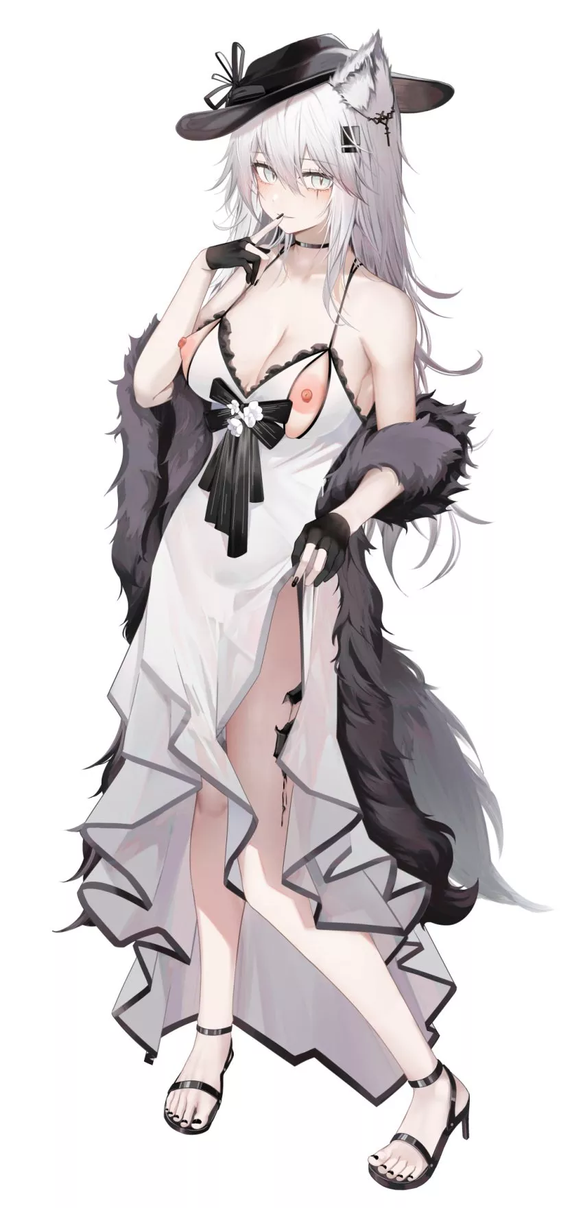 Wyd if she's outside your door