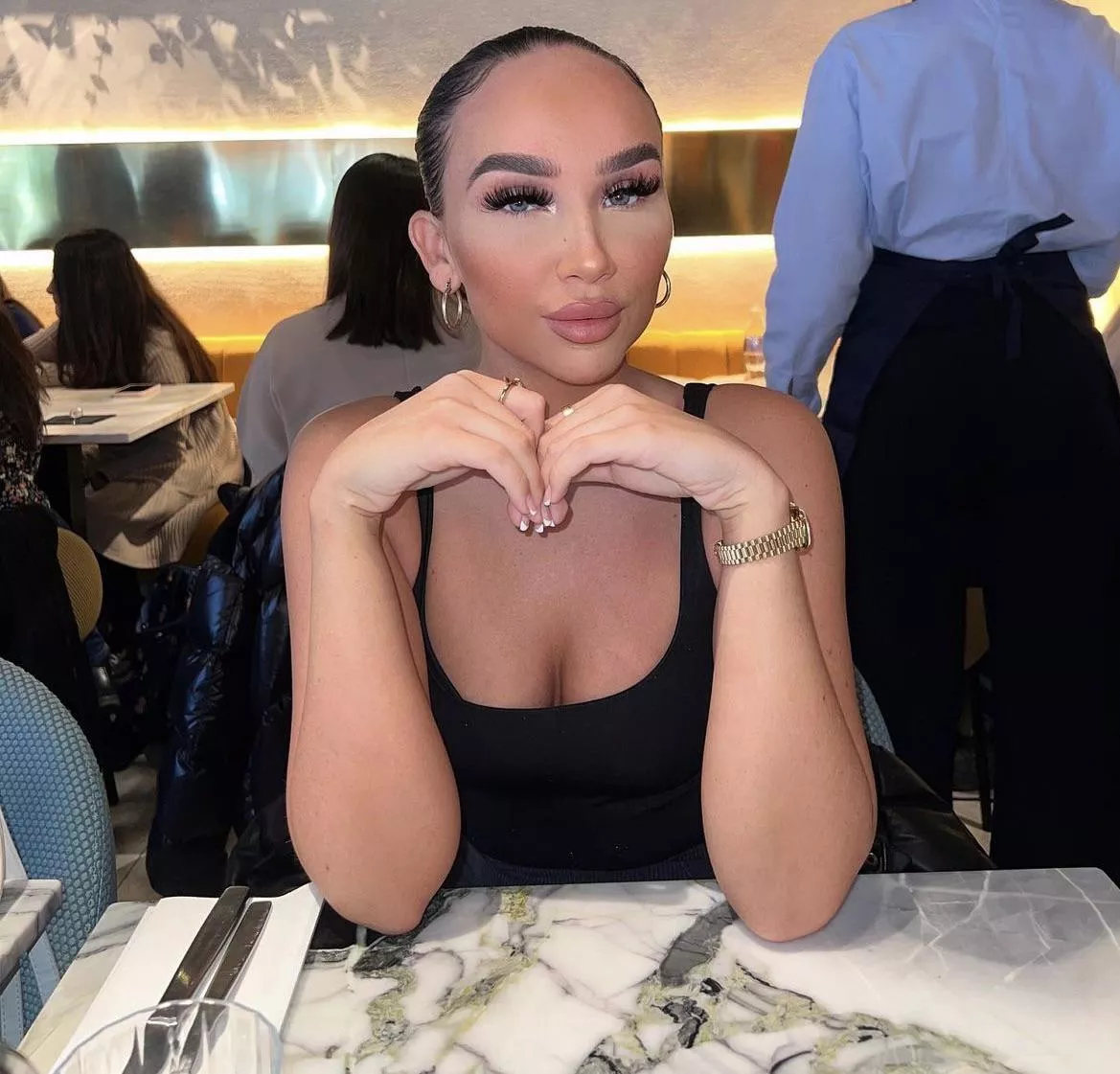 Your dinner date for the evening