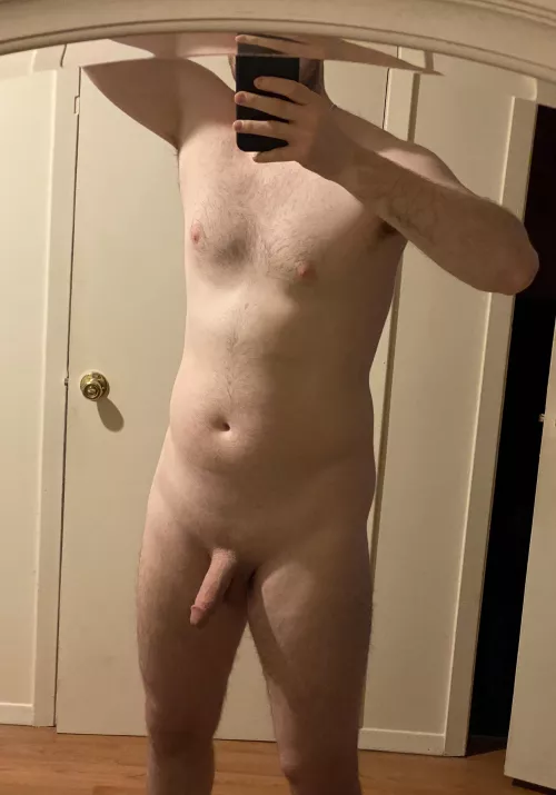 30 - 6’3” - 217lbs , self conscious about the lack of thickness on my penis.