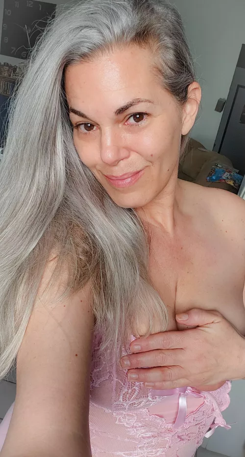 48F I prefer to remain all natural. I think real is sexiest
