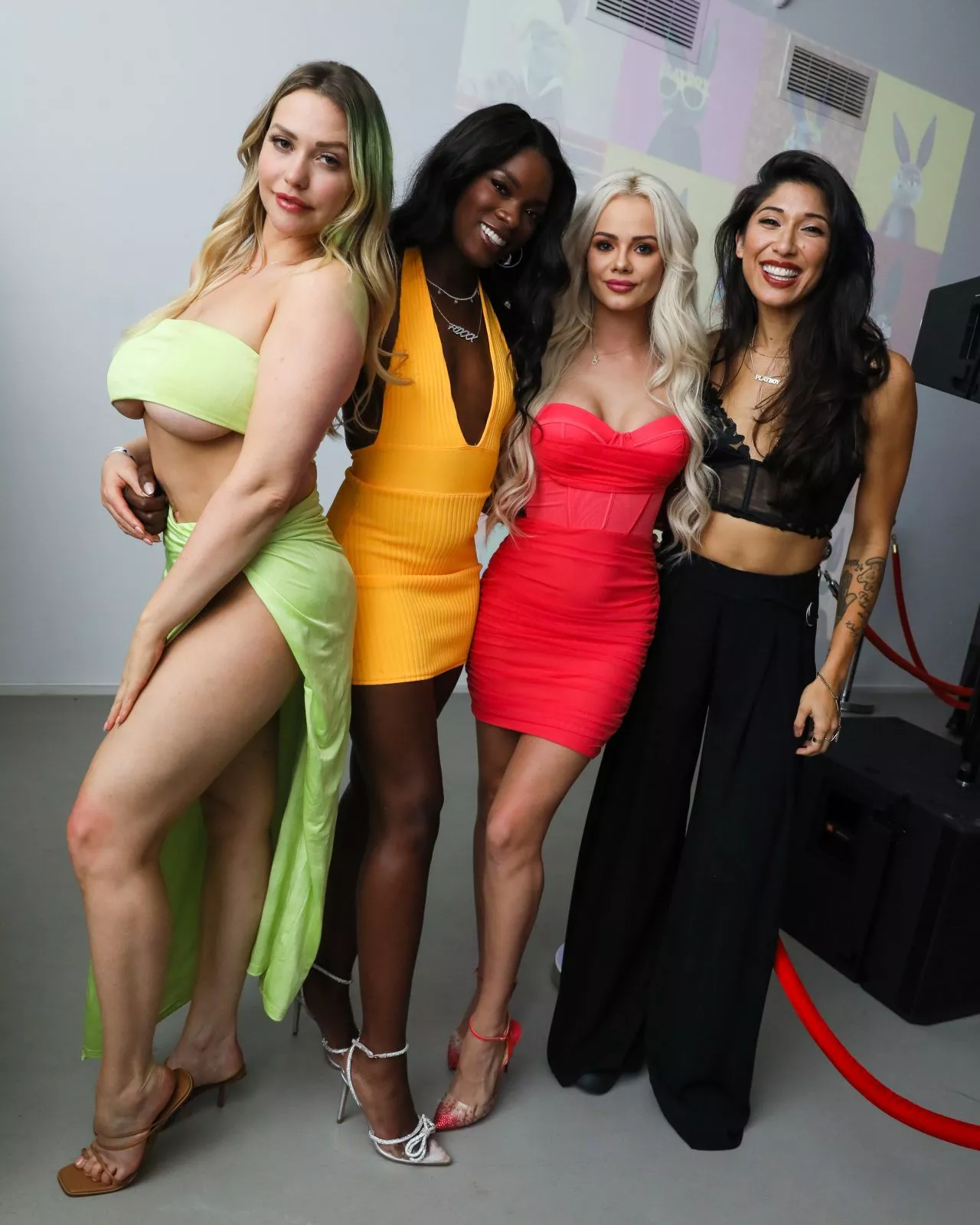 A foursome of pornstars
