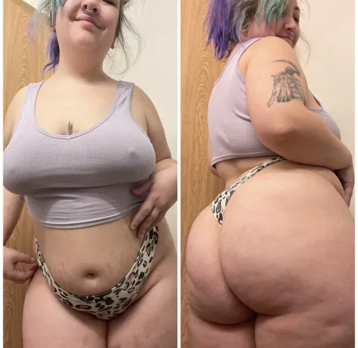 A wise doja cat once said… if you can see it from the front, wait til you see it from the back