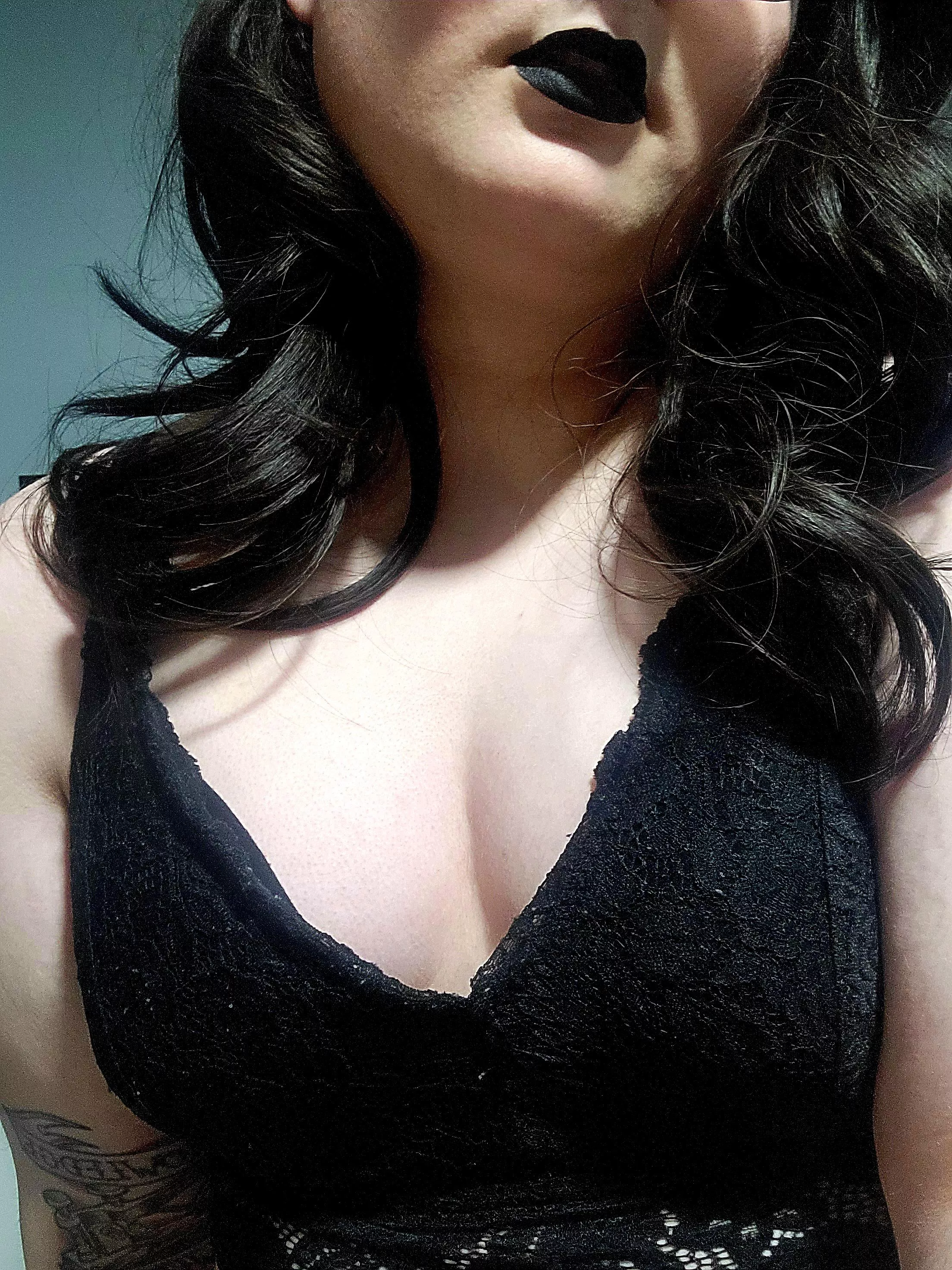 Black lipstick moment