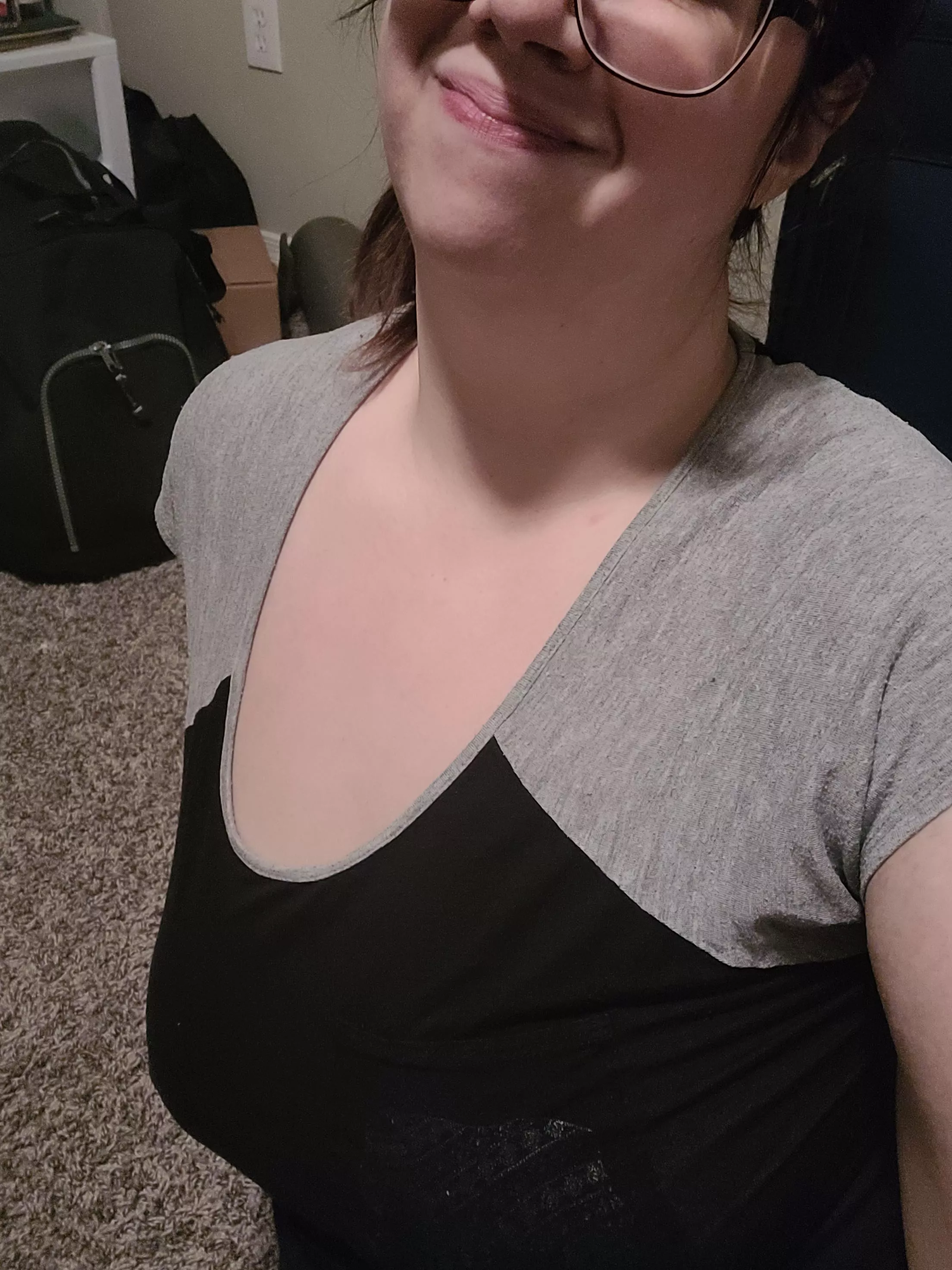 Decided to take my bra off