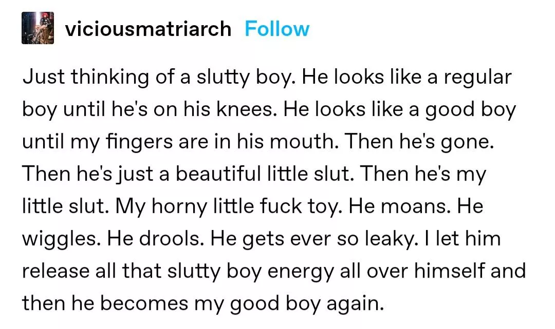 do we like tumblr screenshot here? could I post more of the things I like there on here hm?