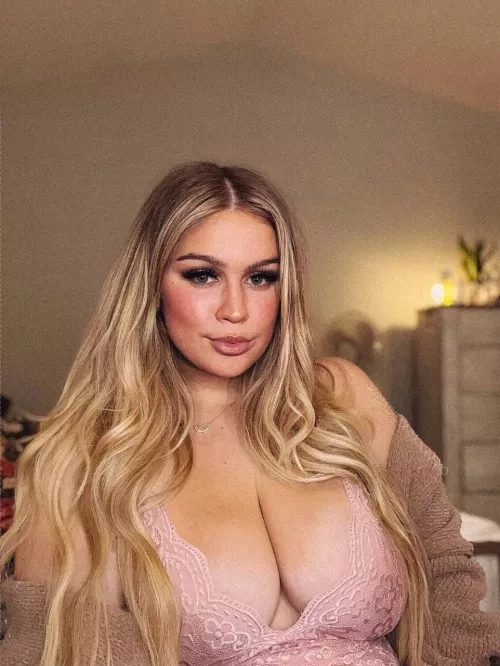 do you like blonde girls with g cups?