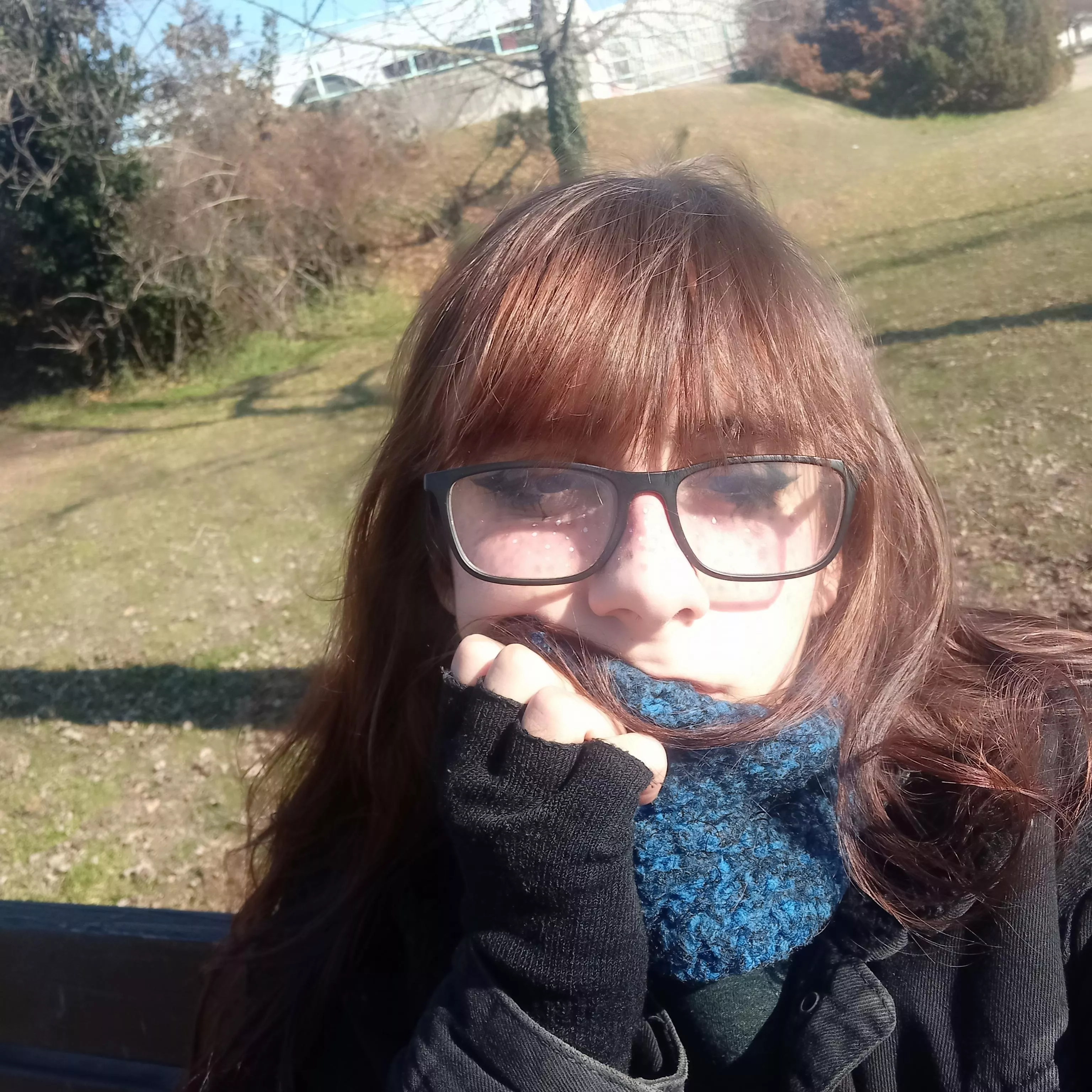 drinking a beer alone