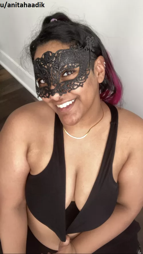 [F] I'll keep teasing you if you don't behave