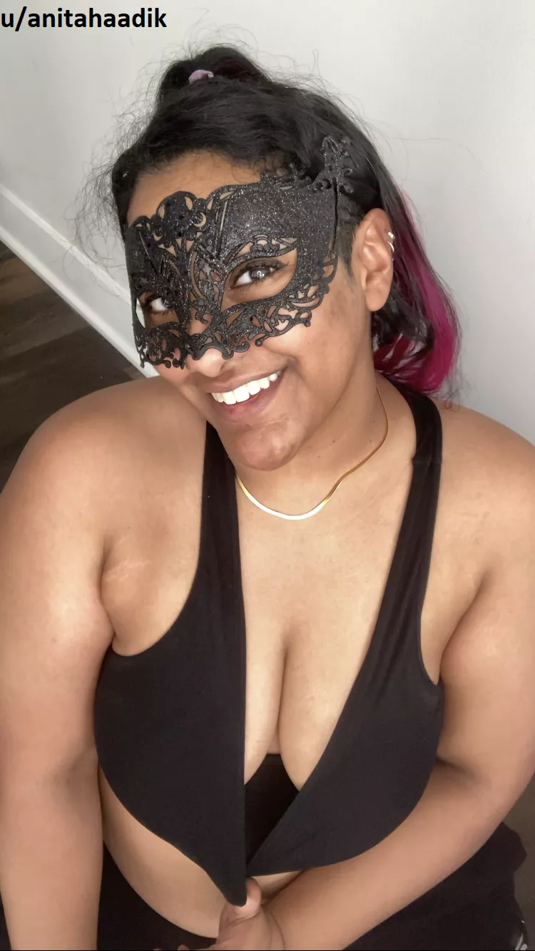 [F] I'll keep teasing you if you don't behave