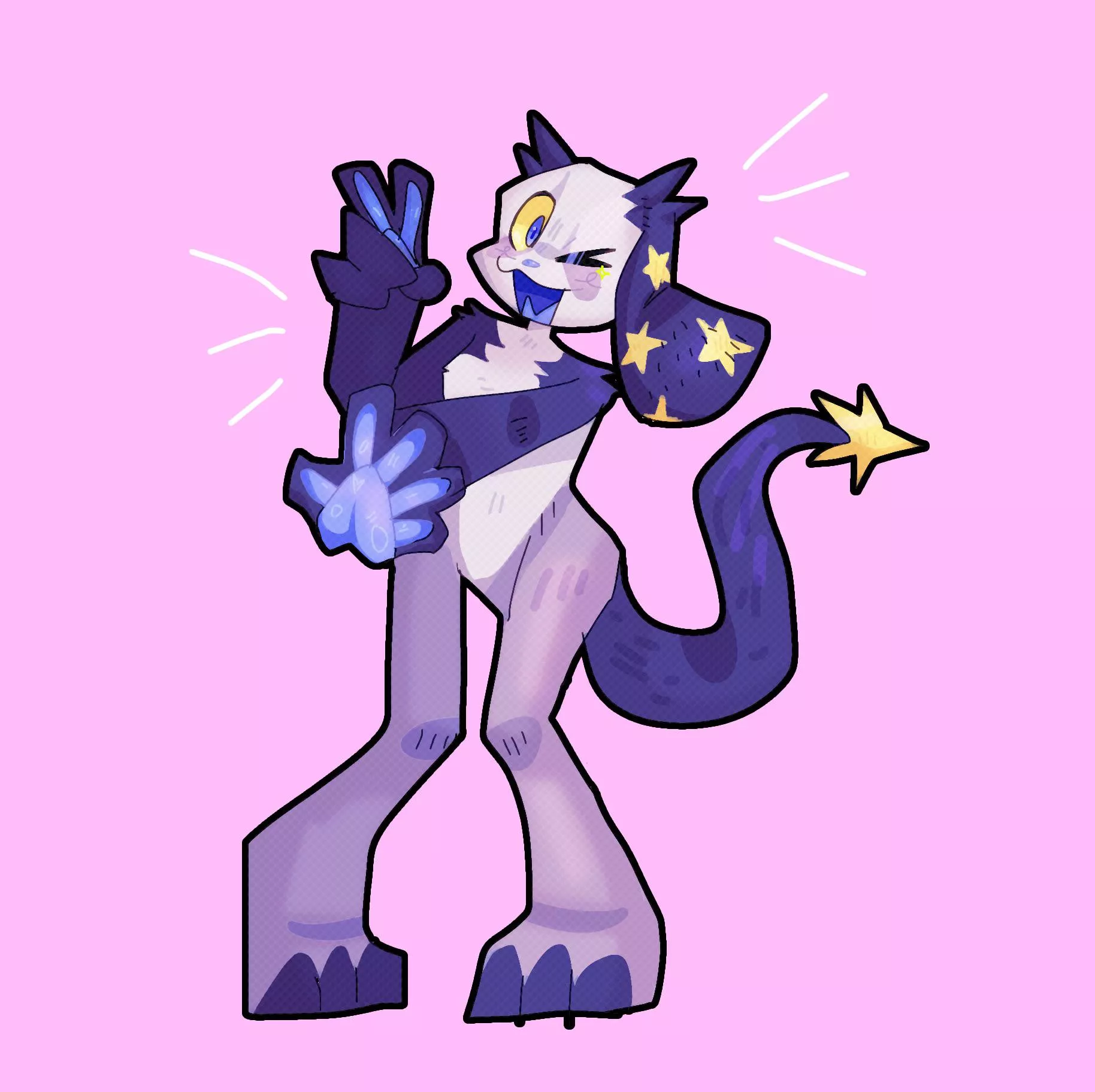 goofy dog (art by me)