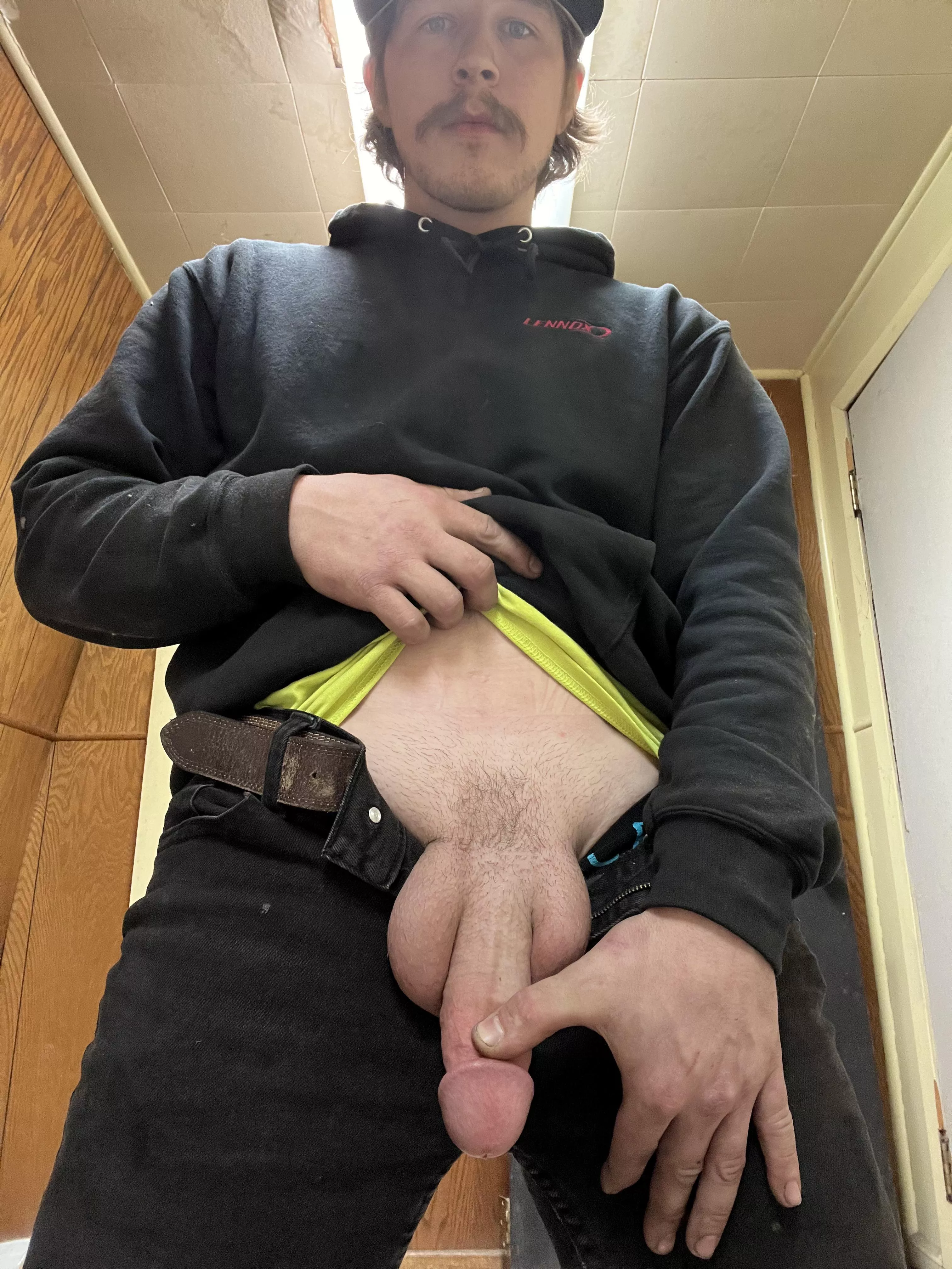 Hard balls and cock today