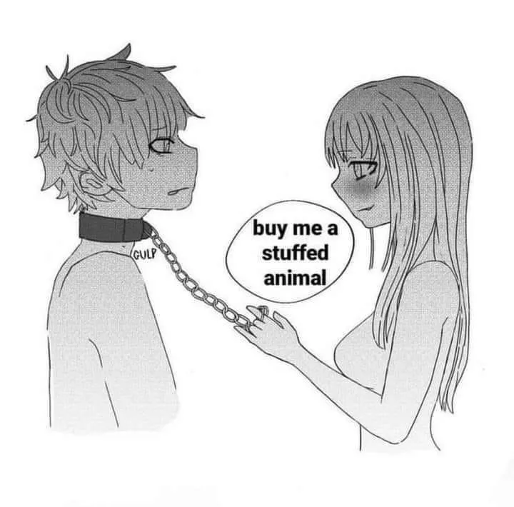 I want more than a stuffed animal.