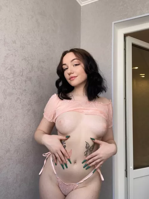 I want to spend the whole day caressing myself