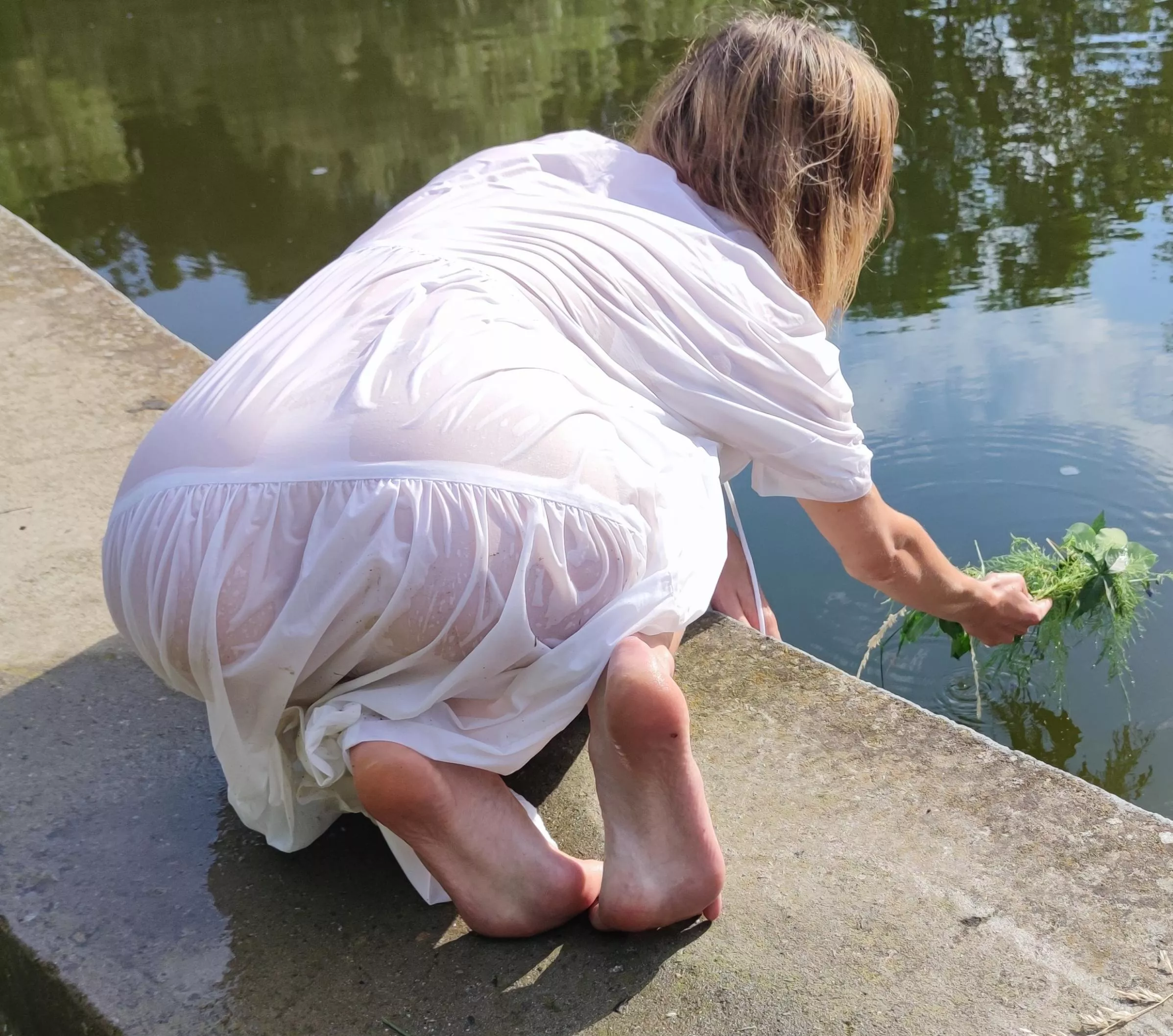 Morning in the park. So juisy.