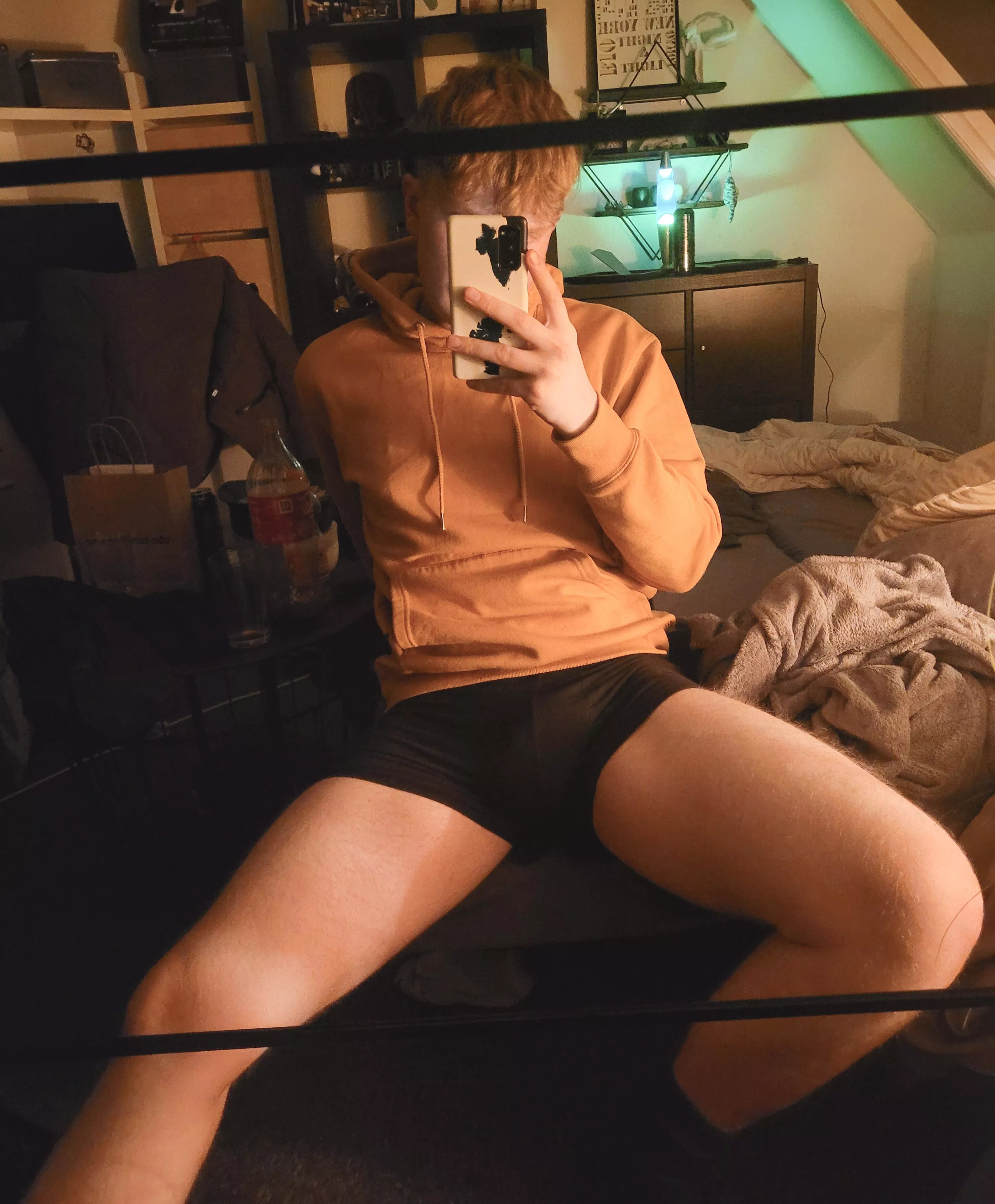 Nothing better than just hanging in your underwear