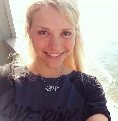 Old selfie without makeup