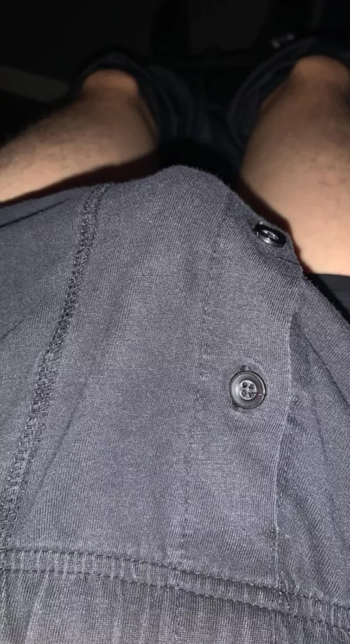 pitching a tent in my boxers