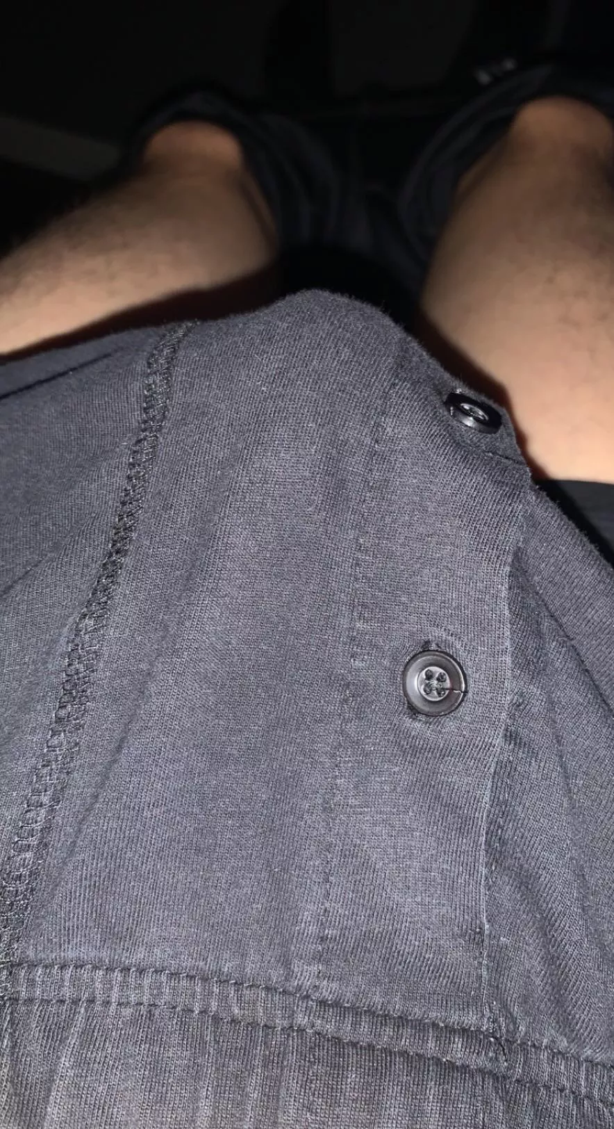 pitching a tent in my boxers