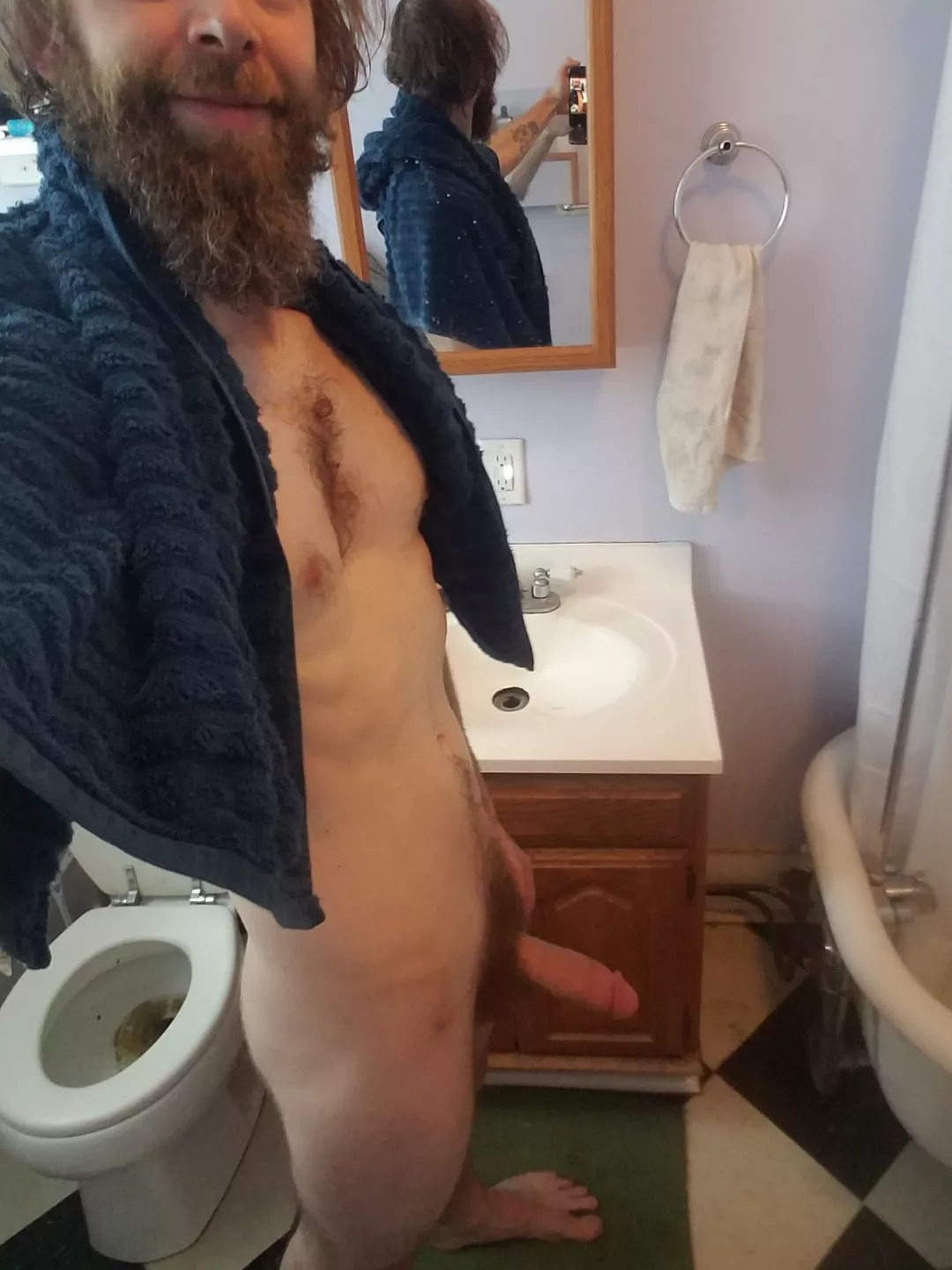 post -shower boner [34]