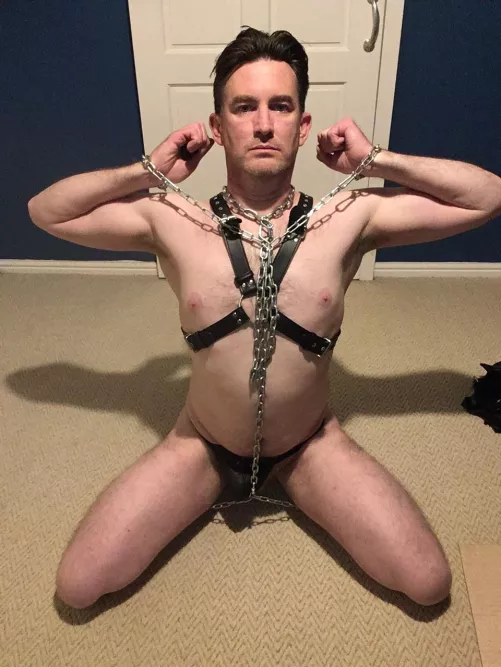 Proud to wear chains, a symbol of my status as no more than your possession